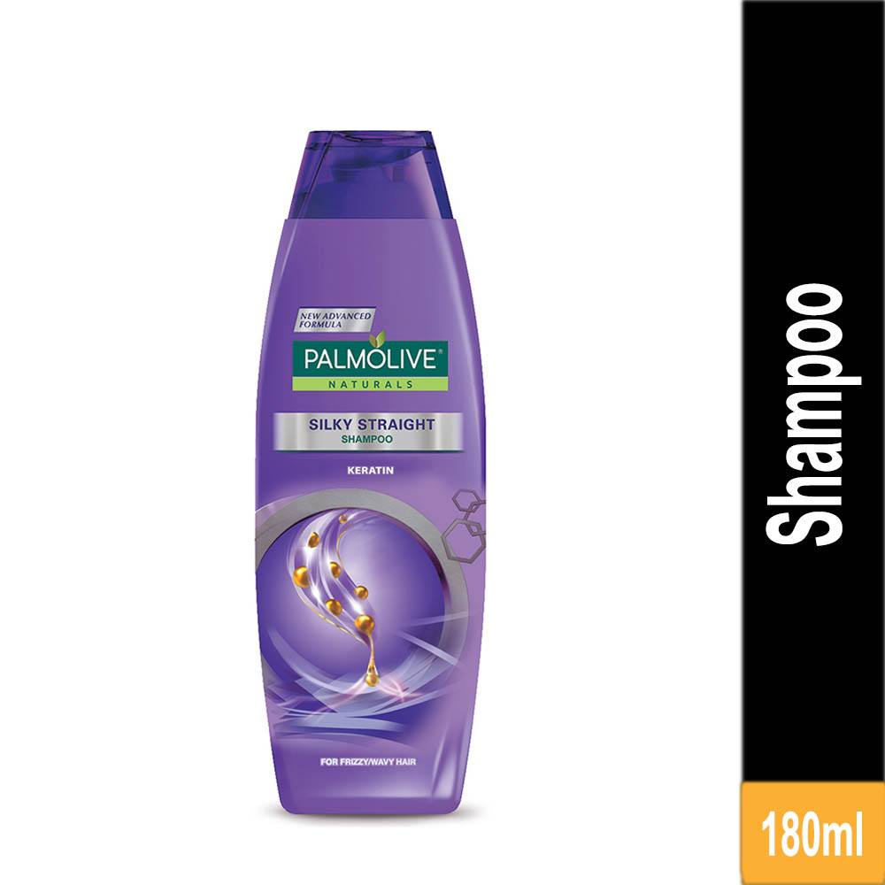 PALMOLVE SILKY STRAIGHT KERATIN SHAMPOO 180ML