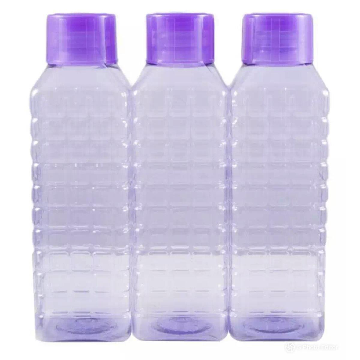 PLASTIC  BOTTLE 3PC PACK.