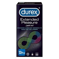 DUREX EXTENDED PLEASURE CONDOM 12PCS