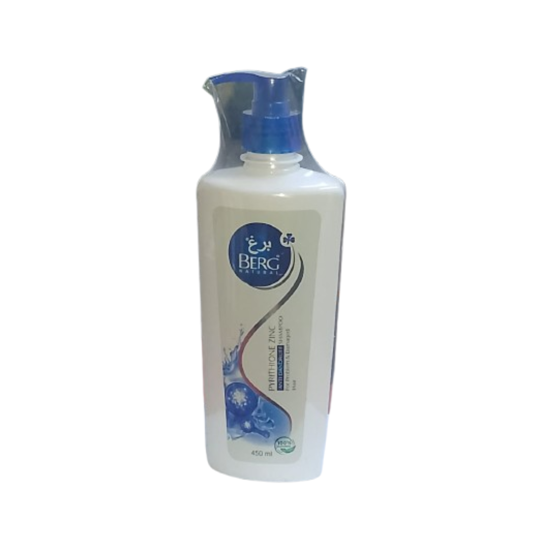 BERG NATURAL ANTI DANDRUFF SHAMPOO 450ML