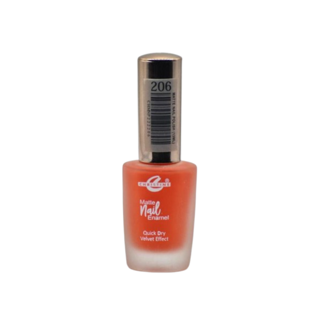 CHRISTINE MATTE NAIL PAINT 206 13ML