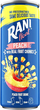 RANI FLOAT PEACH CAN 240ML