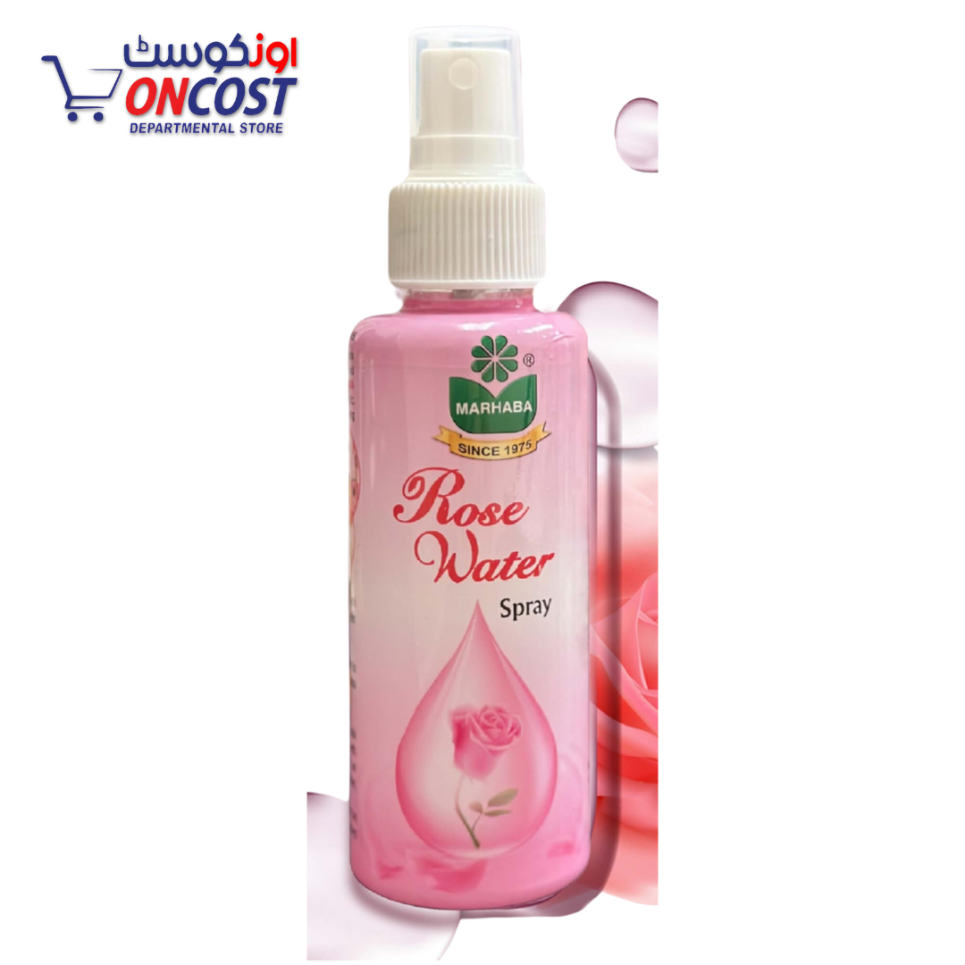 MARHABA ROSE WATER SPRAY BOTTLE 50ML