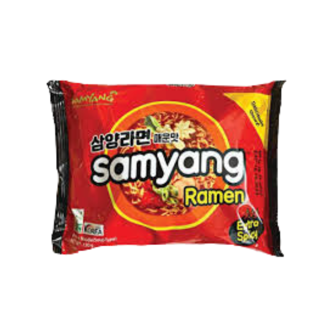 SAMYANG NOODLES RAMEN EXTRA SPICY 120GM