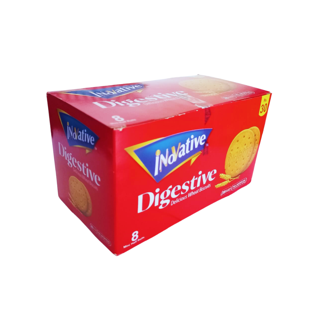 INNOVATIVE DIGESTIVE BISCUIT 54GM 8PCS BOX