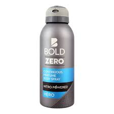 BOLD ZERO HERO CONTINUOUS BODY SPRAY 120ML