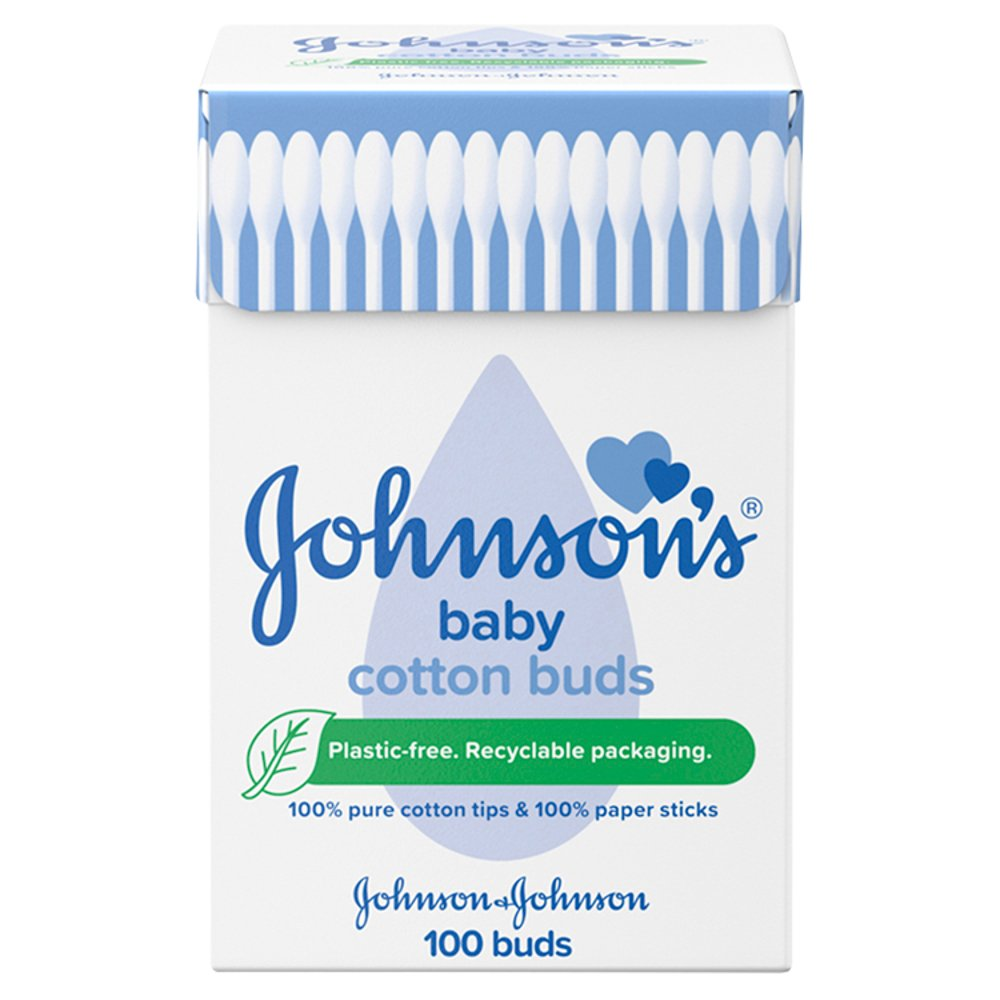 JOHNSONS BABY COTTON BUDS 100PCS