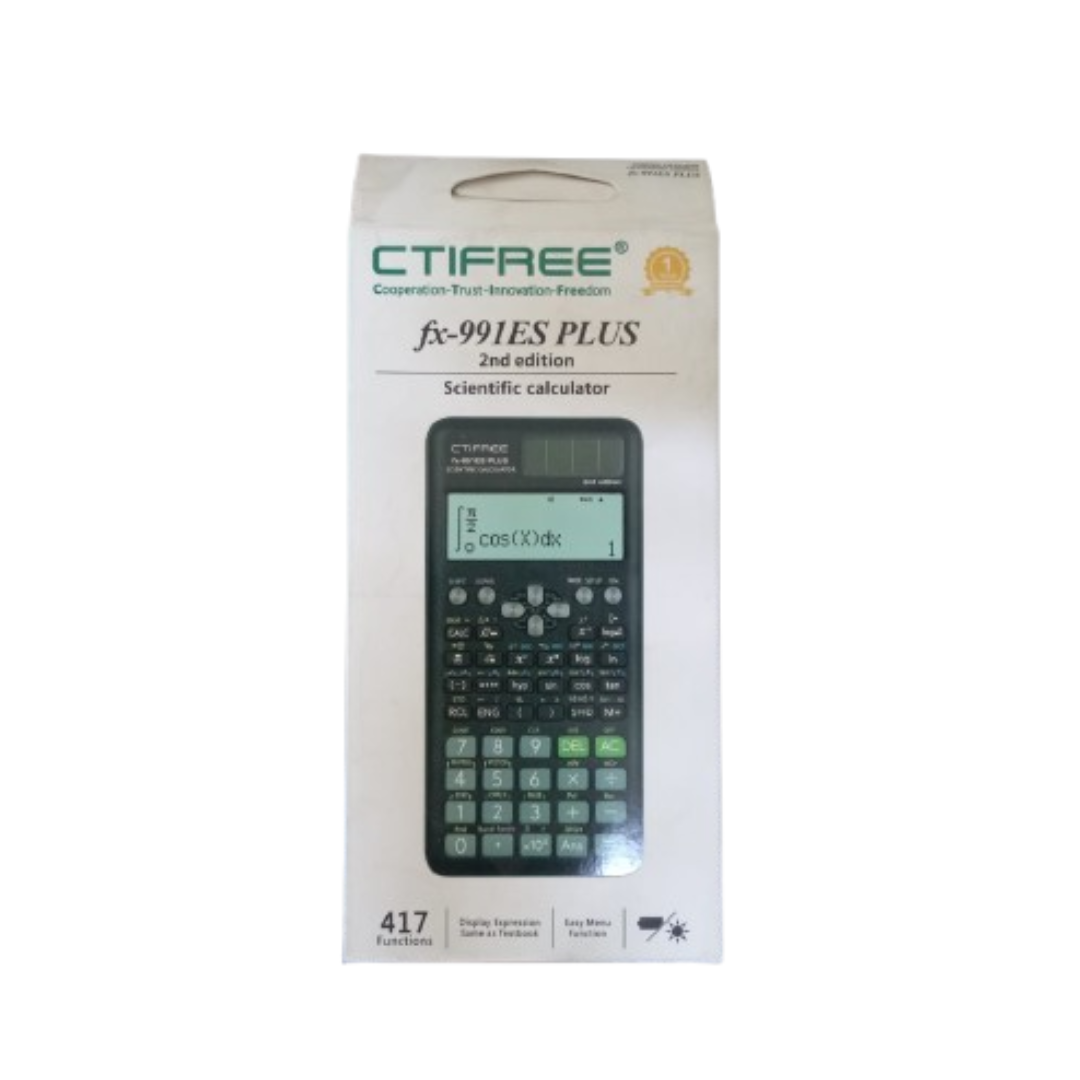 CTIFREE FX-991ES PLUS 2ND EDITION SCIENTIFIC CALCULATOR