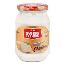 SWISS PREMIUM CREAM CHEESE SPREAD CHEDDAR 250GM