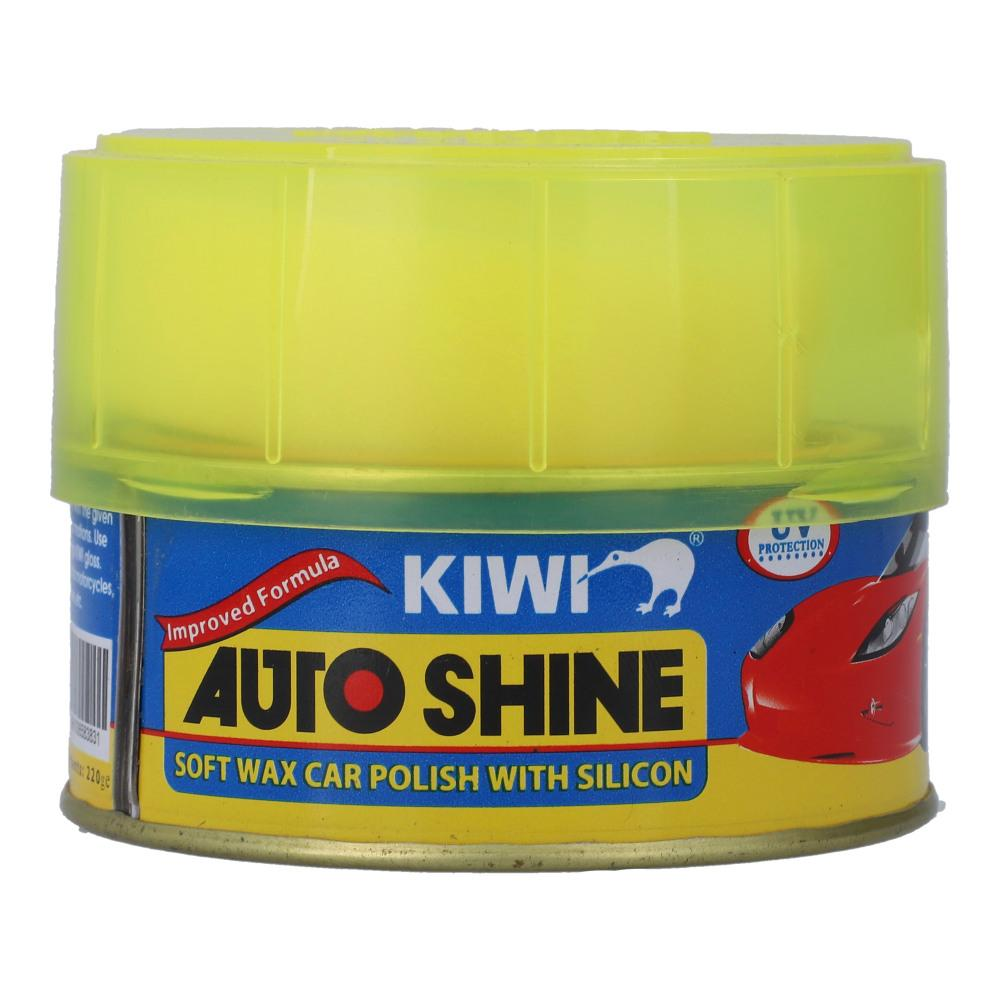 KIWI AUTO CAR SHINE WITH SELICON 220GM