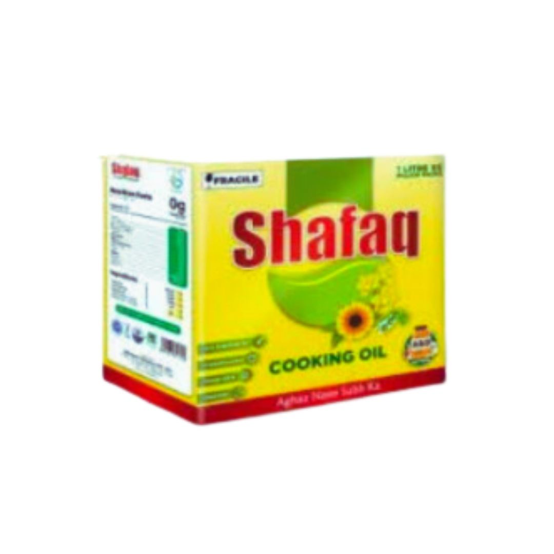 SHAFAQ COOKING OIL 1LTR CTN