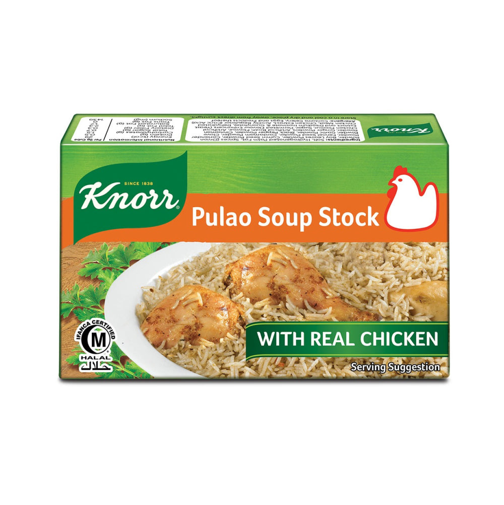 KNORR PULAO SOUP STOCK 18GM