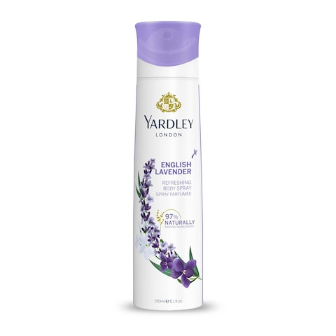 YARDLEY LONDON BODYSPRAY ENGLISH LAVENDER 150ML