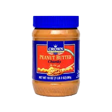 CROWN PEANUT BUTTER CHUNKY 510GM