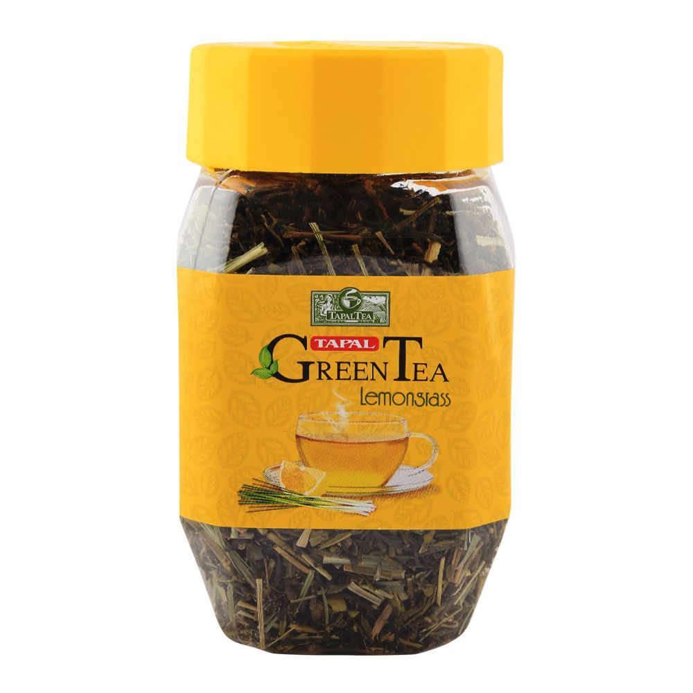 TAPAL GREEN TEA LEMONGRASS JAR 100GM