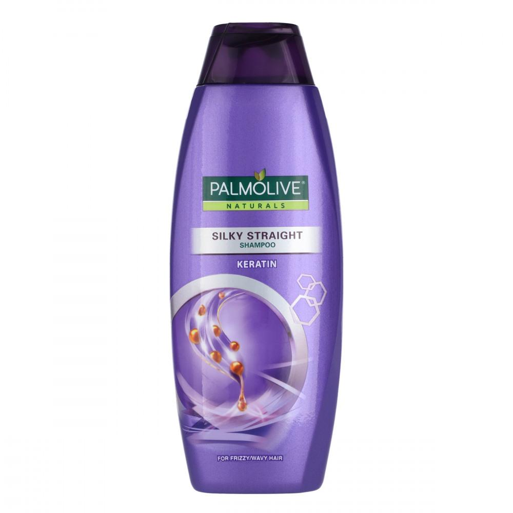 PALMOLVE SILKY STRAIGHT KERATIN SHAMPOO 375ML