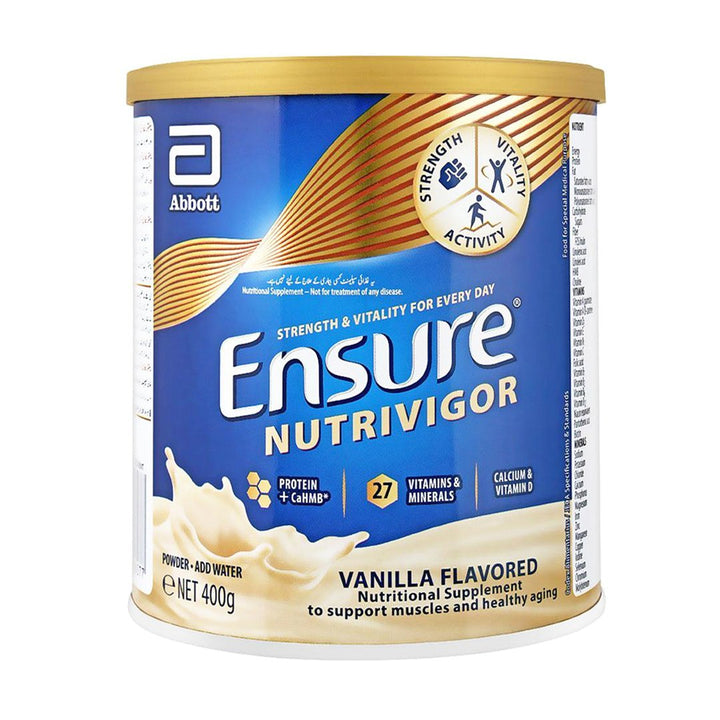 ENSURE NUTRIVIGOR VANILLA 400GM