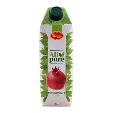 SHEZAN ALL PURE APPLE JUICE 1LTR