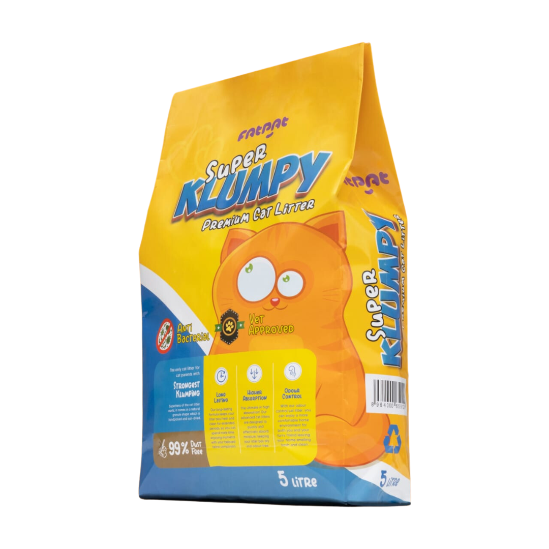 SUPER KLUMPY PREMIUM CAT LITTER 5LTR