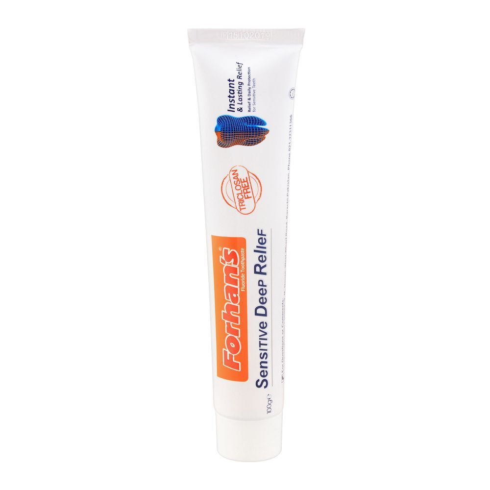 FORHANS TOOTHPASTE SENSITIVE DEEP RELIEF 100GM