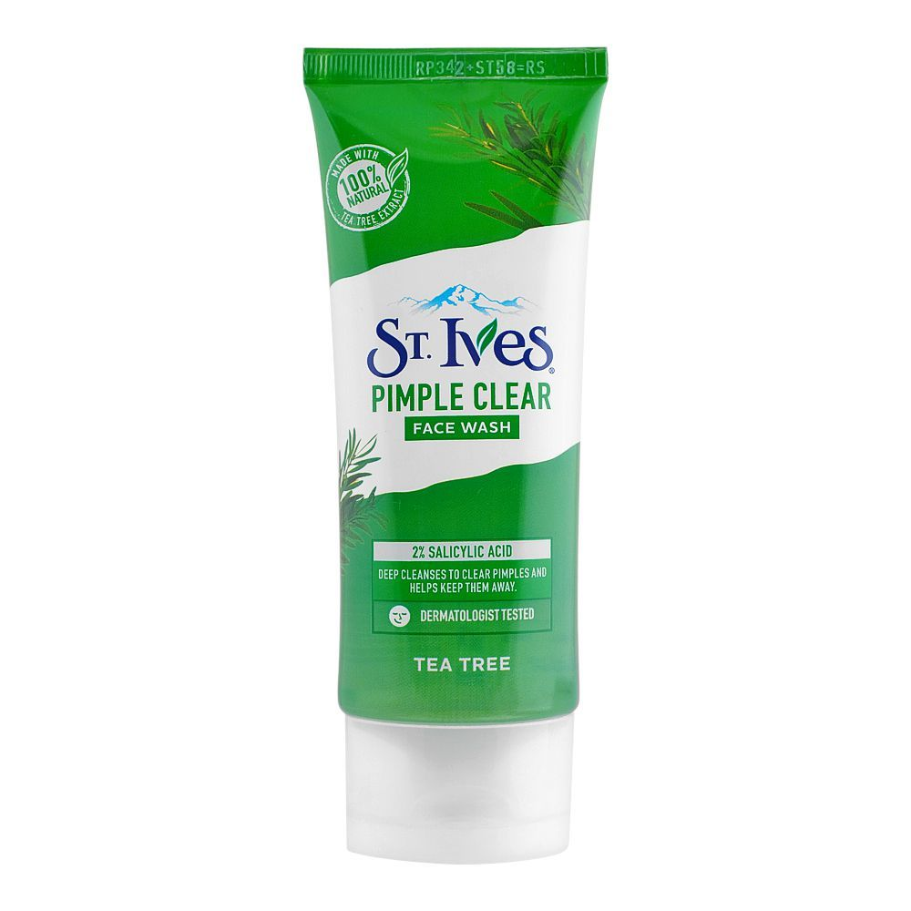 ST.IVES PIMPLE CLEAR FACE WASH 100GM