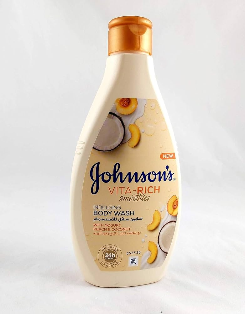 JOHNSONS VITA-RICH INDULGING BODY WASH 250ML