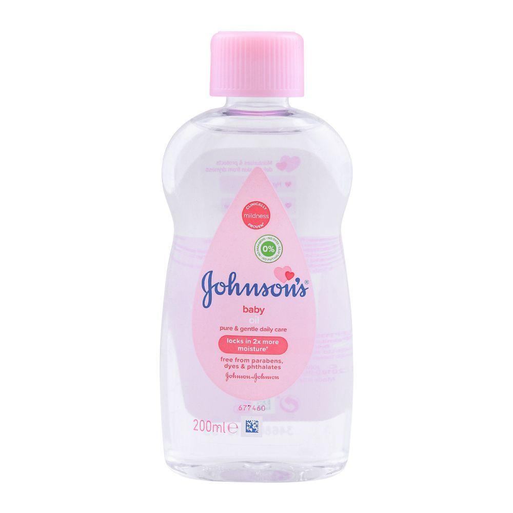 JOHNSONS BABY OIL 200ML