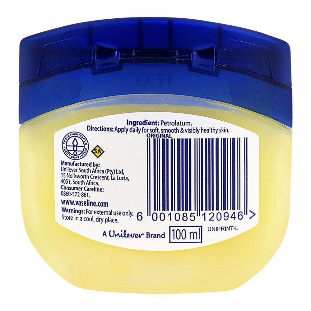 VASELINE BLUESEAL PURE PETROLEUM JELLY 100ML