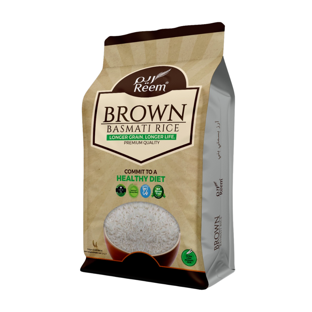 REEM BROWN BASMATI RICE 1KG