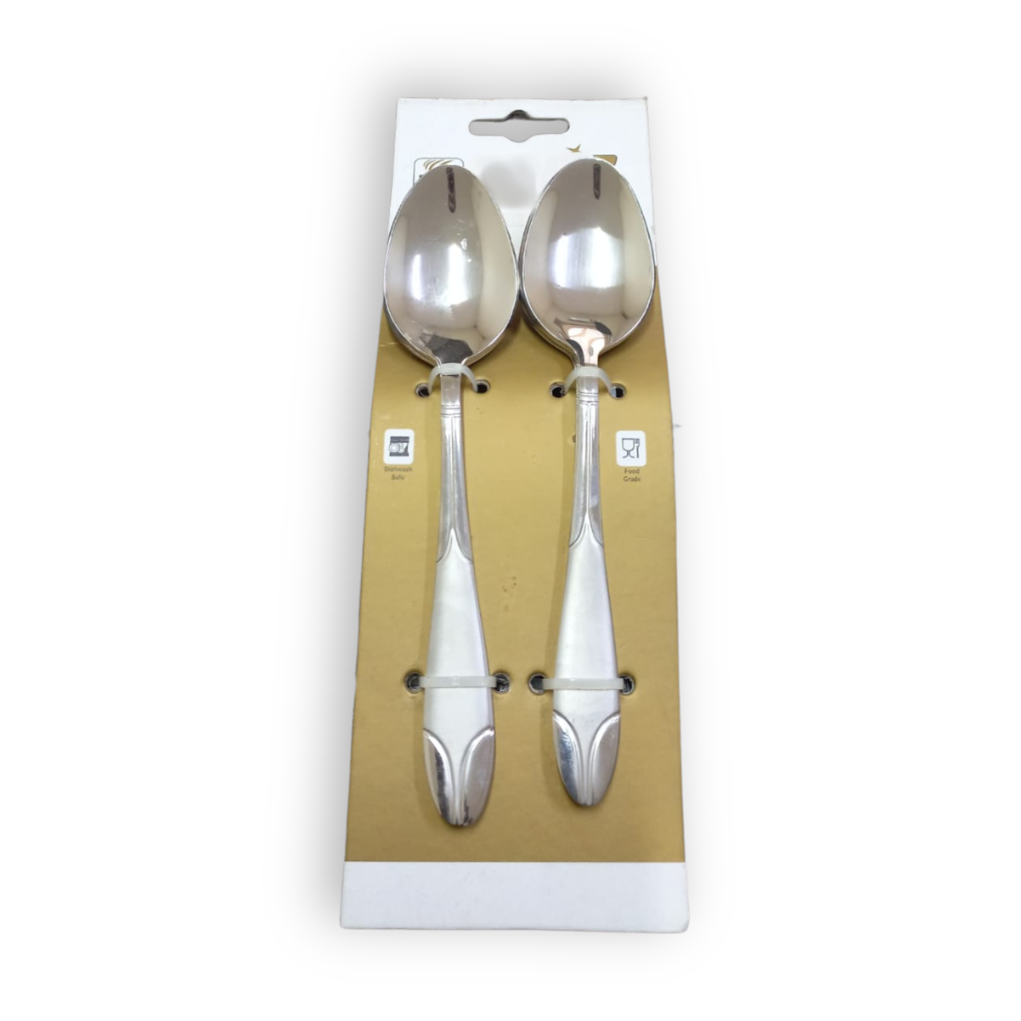 SOUP SPOON SMALL STAINLESS STEEL SILVER 6PCS NO.02