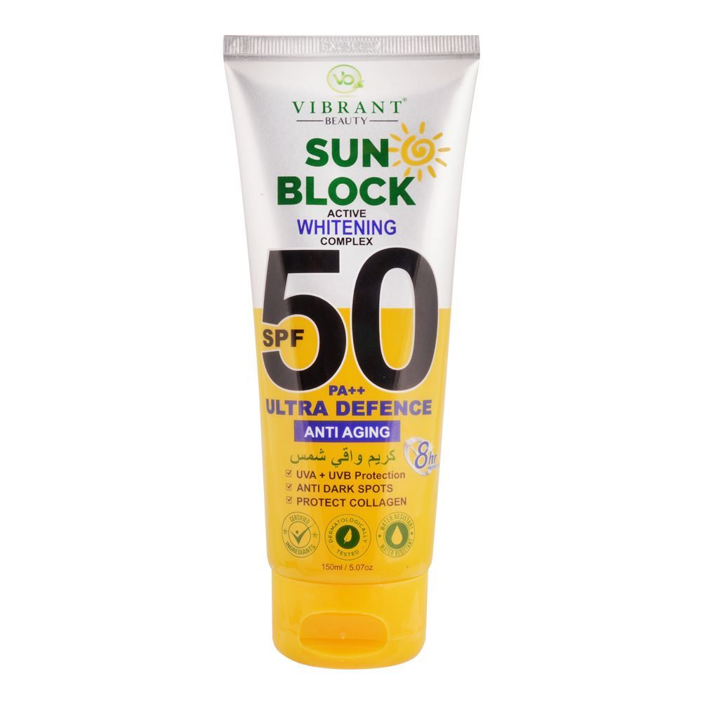 VIBRANT BEAUTY SUNBLOCK SPF-50 ULTRA DEFFENCE 150ML