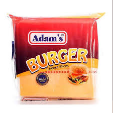 ADAMS BURGER CHEESE SLICES 200GM