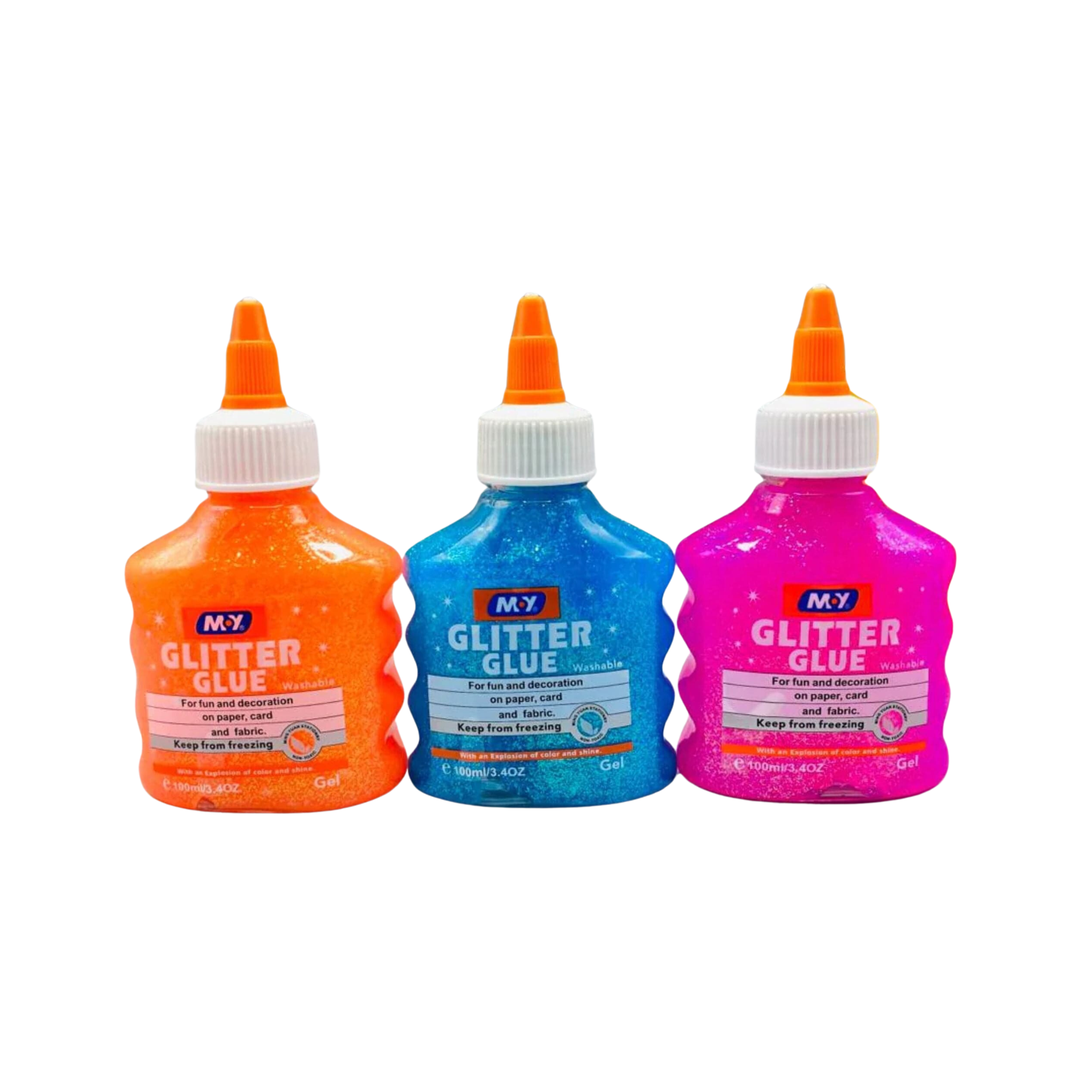 MOY GLITTER GLUE WASHABLE 100ML