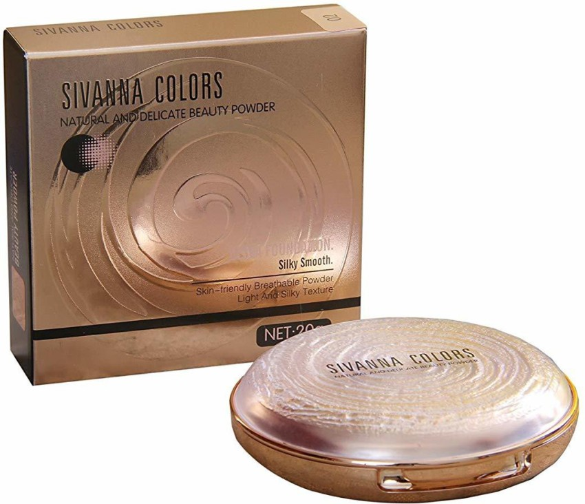 SIVANNA COLORS ULTRA FOUNDATION SILKY SMOOTH POWDER 20GM NO.02