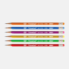 ORO TRIMETAL METALLIC PENCILS 24PCS PACK NO.513