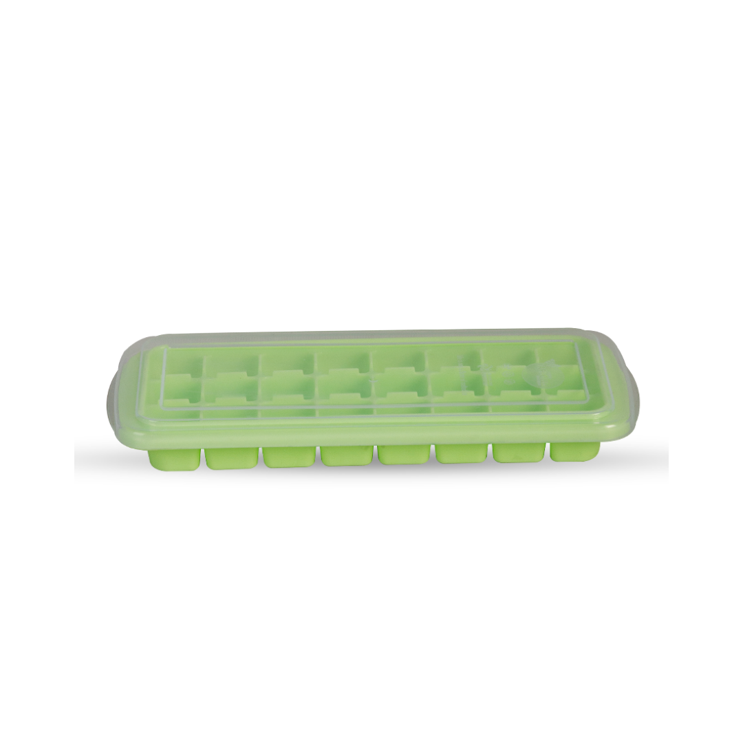 APPOLLO 24-GRID BUBBLE ICE CUBE PLASTIC TRAY WITH LID