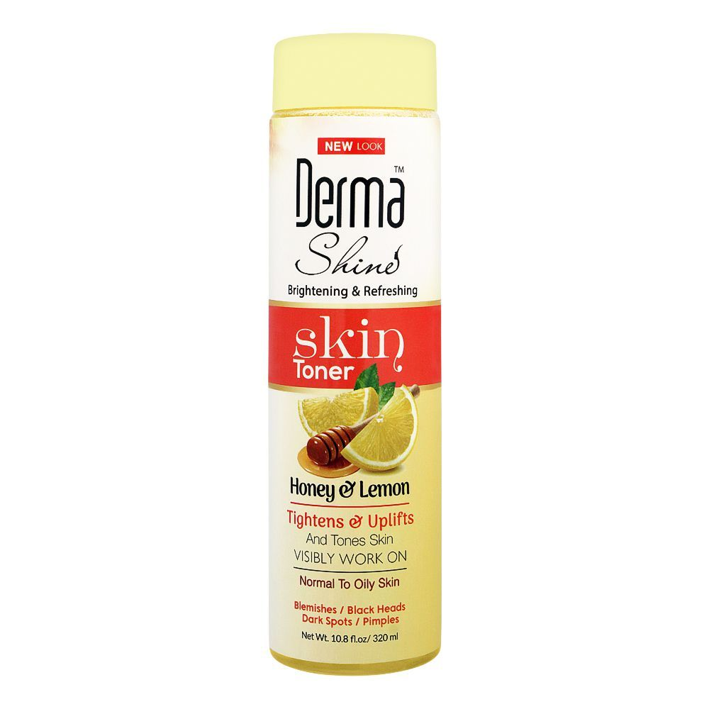 DERMA SHINE SKIN TONER HONEY & LEMON 320ML