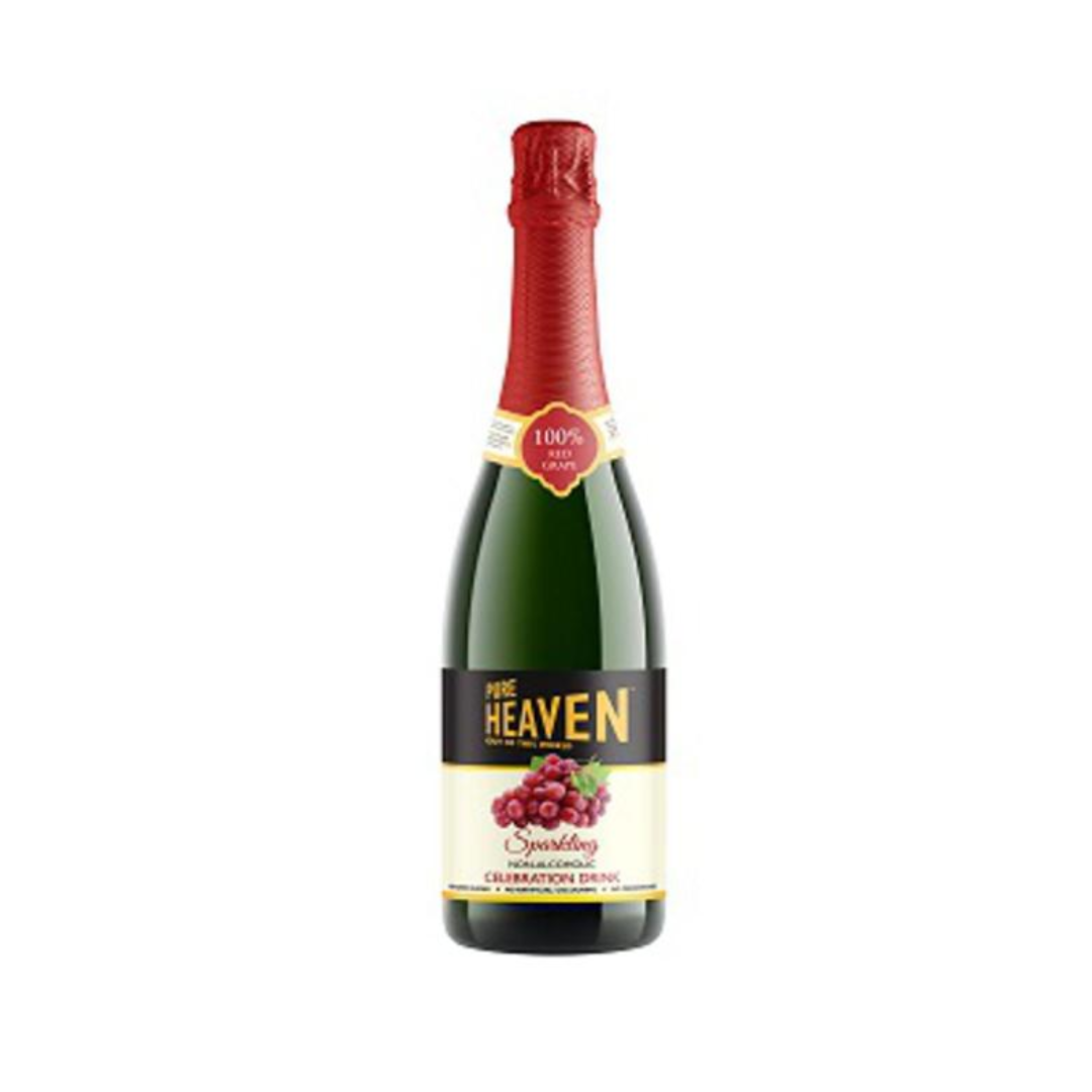 PURE HEAVEN RED GRAPE JUICE SPARKLING CELEBRATION DRINK 750ML