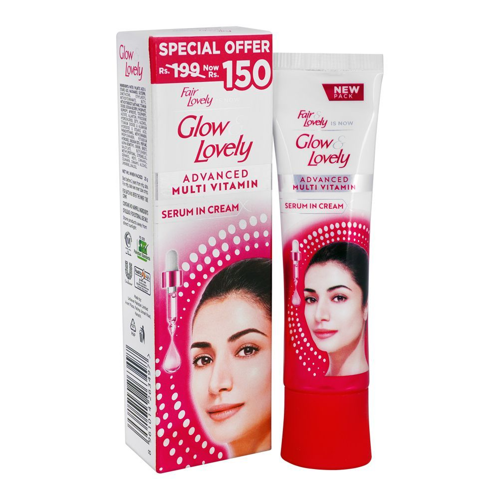 FAIR & LOVELY GLOW & LOVELY SERUM IN CREAM 25GM