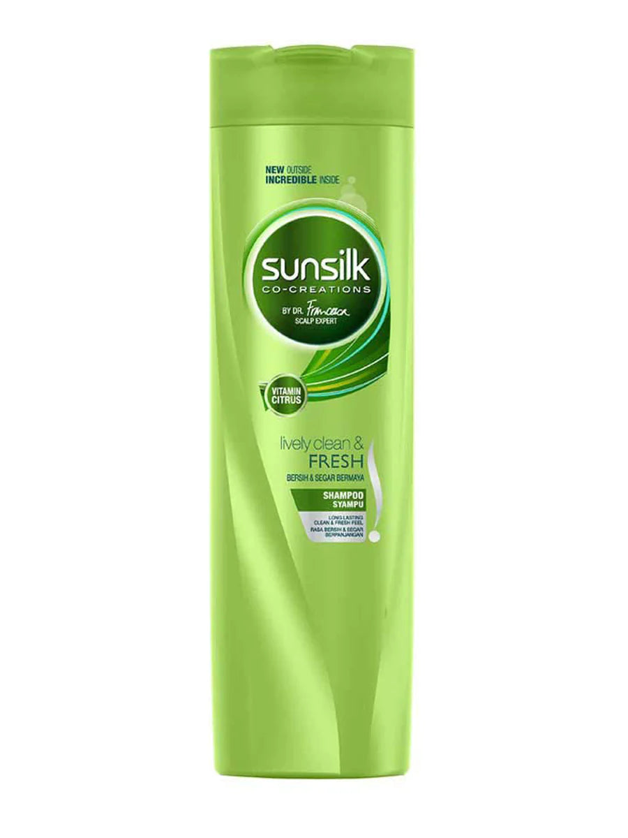 SUNSILK LIVELY CLEAN & FRESH SHAMPOO 160ML