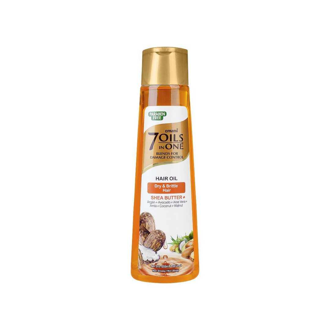 EMAMI 7 OILS IN ONE HAIR OIL SHEA BUTTER+ 100ML