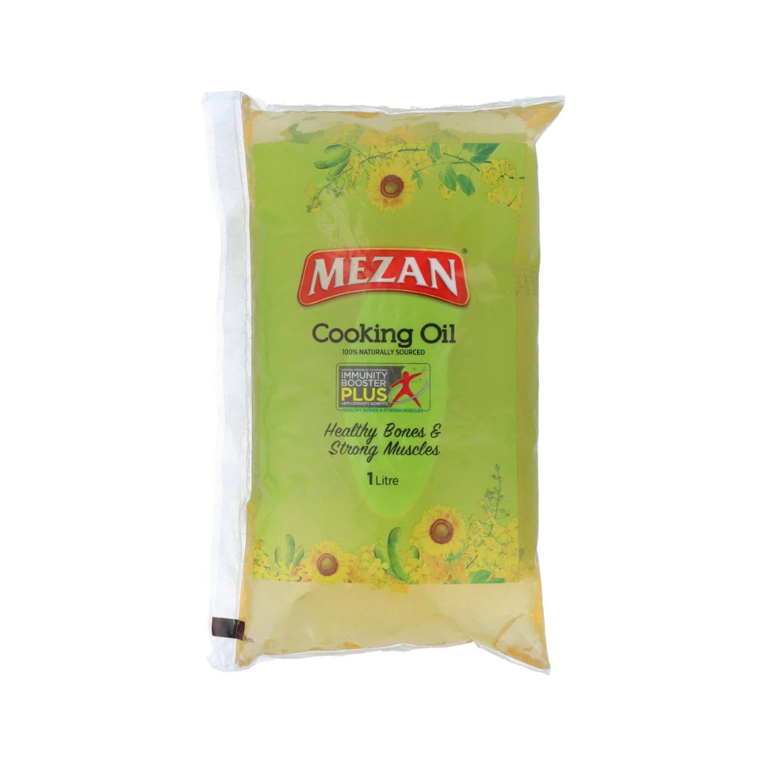 MEZAN COOKING OIL 1LTR POUCH