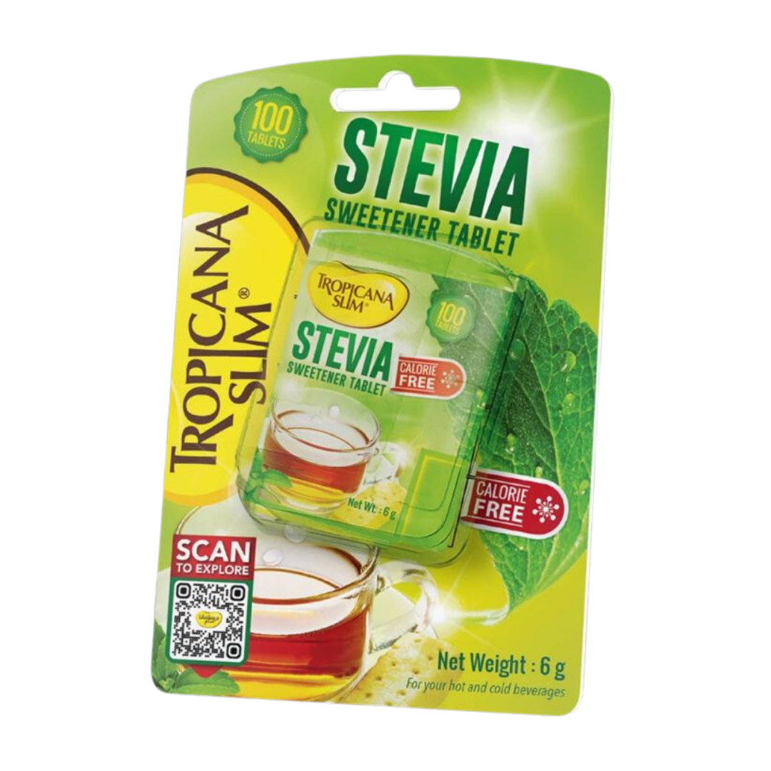 TROPICANA SLIM STEVIA SWEETENER 100 TABLETS