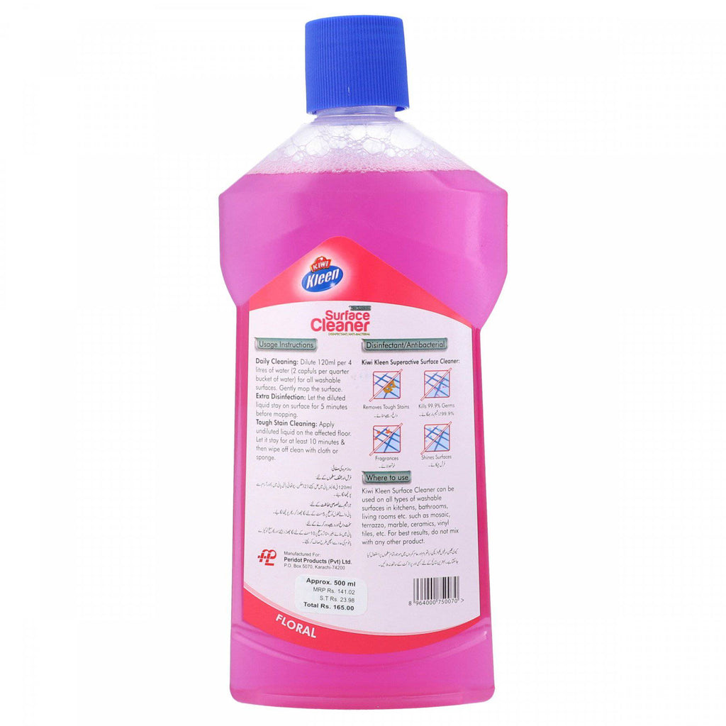 KIWI KLEEN SURFACE CLEANER FLORAL 500ML