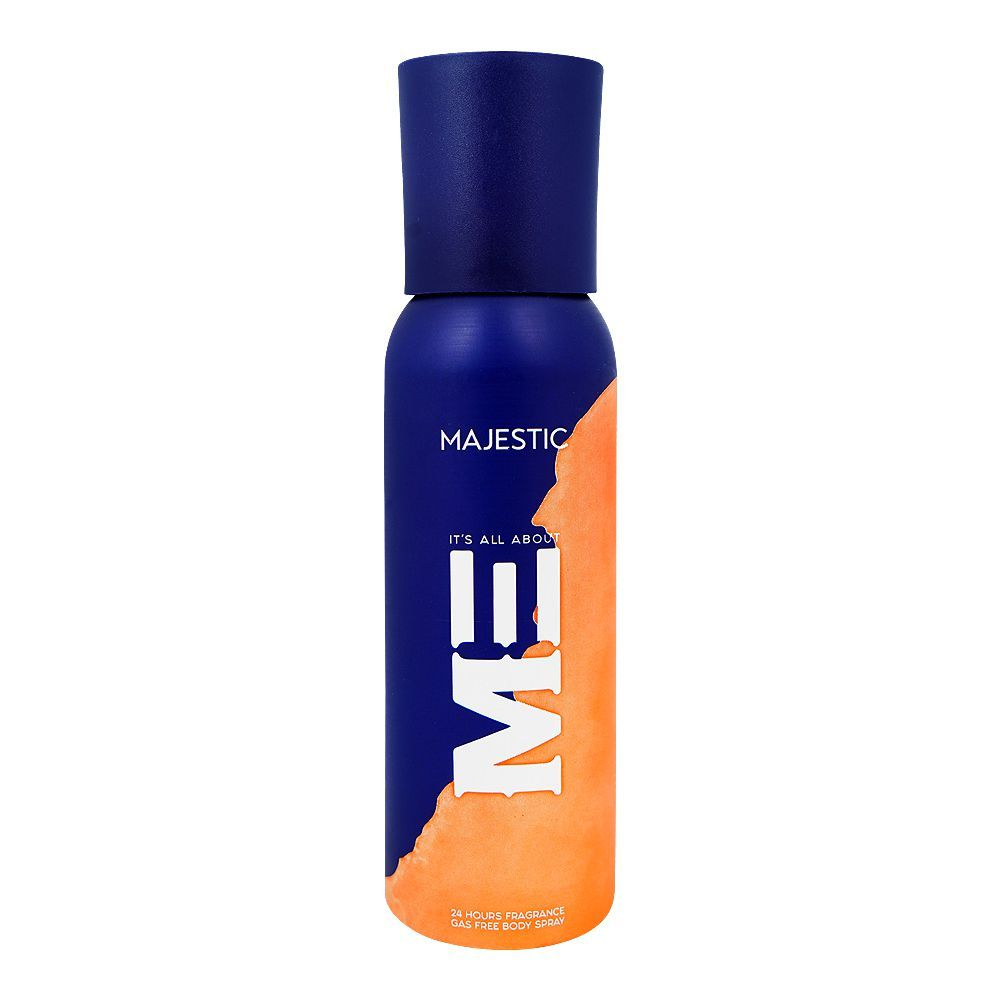 ME MAJESTIC GAS FREE BODY SPRAY 120ML