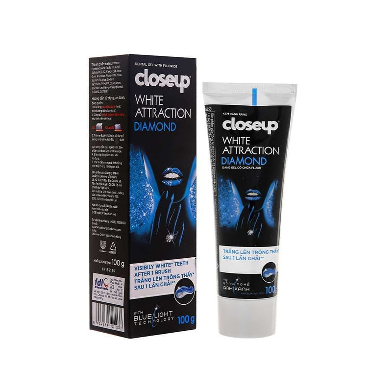 CLOSEUP DIAMOND ATTRACTION TOOTHPASTE 100GM