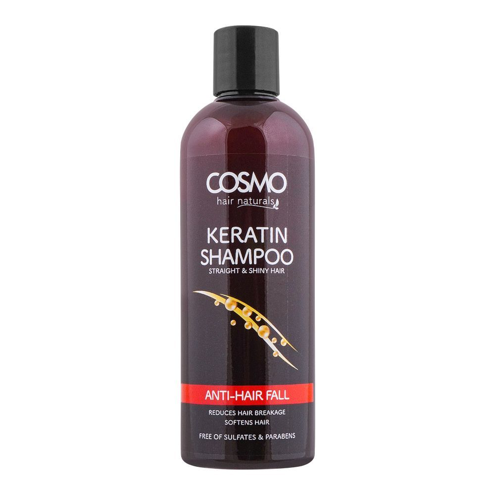 COSMO KERATIN SHAMPOO ANTI-HAIR FALL 480ML