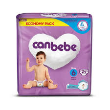 CANBEBE DIAPERS EXTRA LARGE NO6 16+KG 24PCS