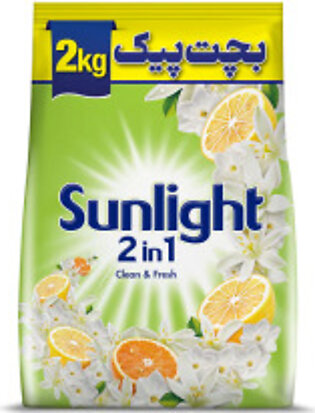 SUNLIGHT 2IN1 CLEAN & FRESH 2KG