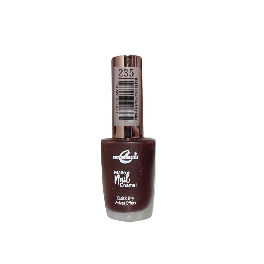 CHRISTINE MATTE NAIL PAINT 235 13ML